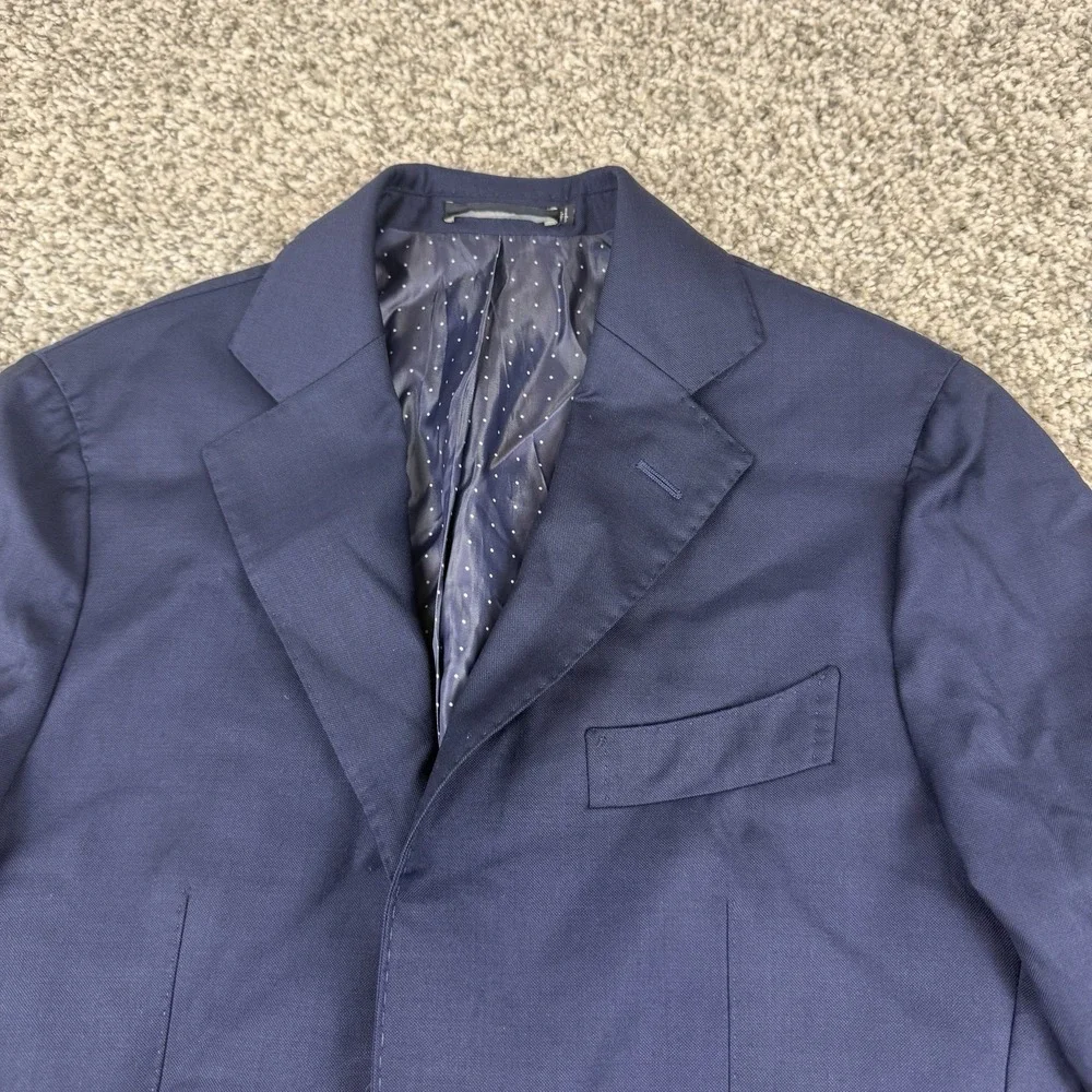 Suitsupply La Spalla Blazer Sport Coat Mens 34S Vitale Barberis Canonico Wool
